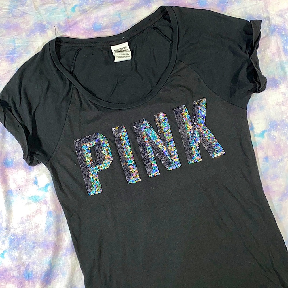 GIFTED🍒[ VS PINK ] 2013 Bling Logo Tee - Picture 3 of 10
